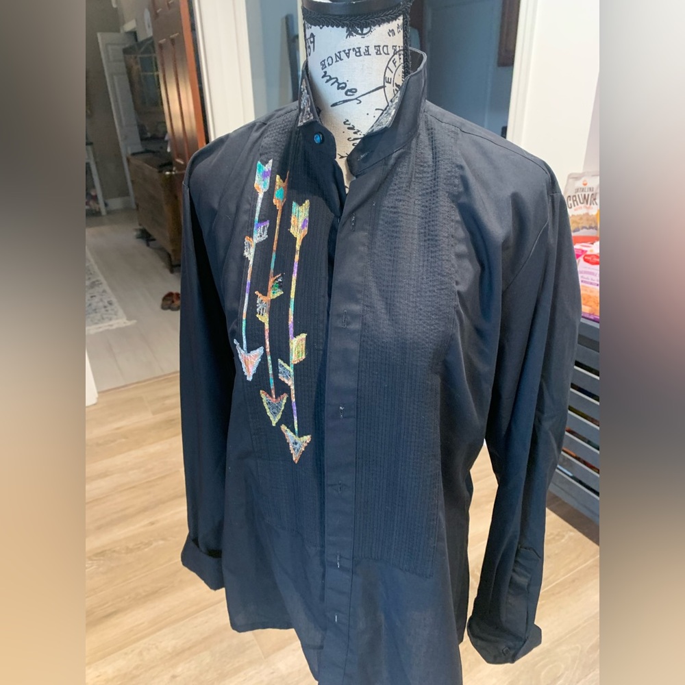 Western cotton blouse